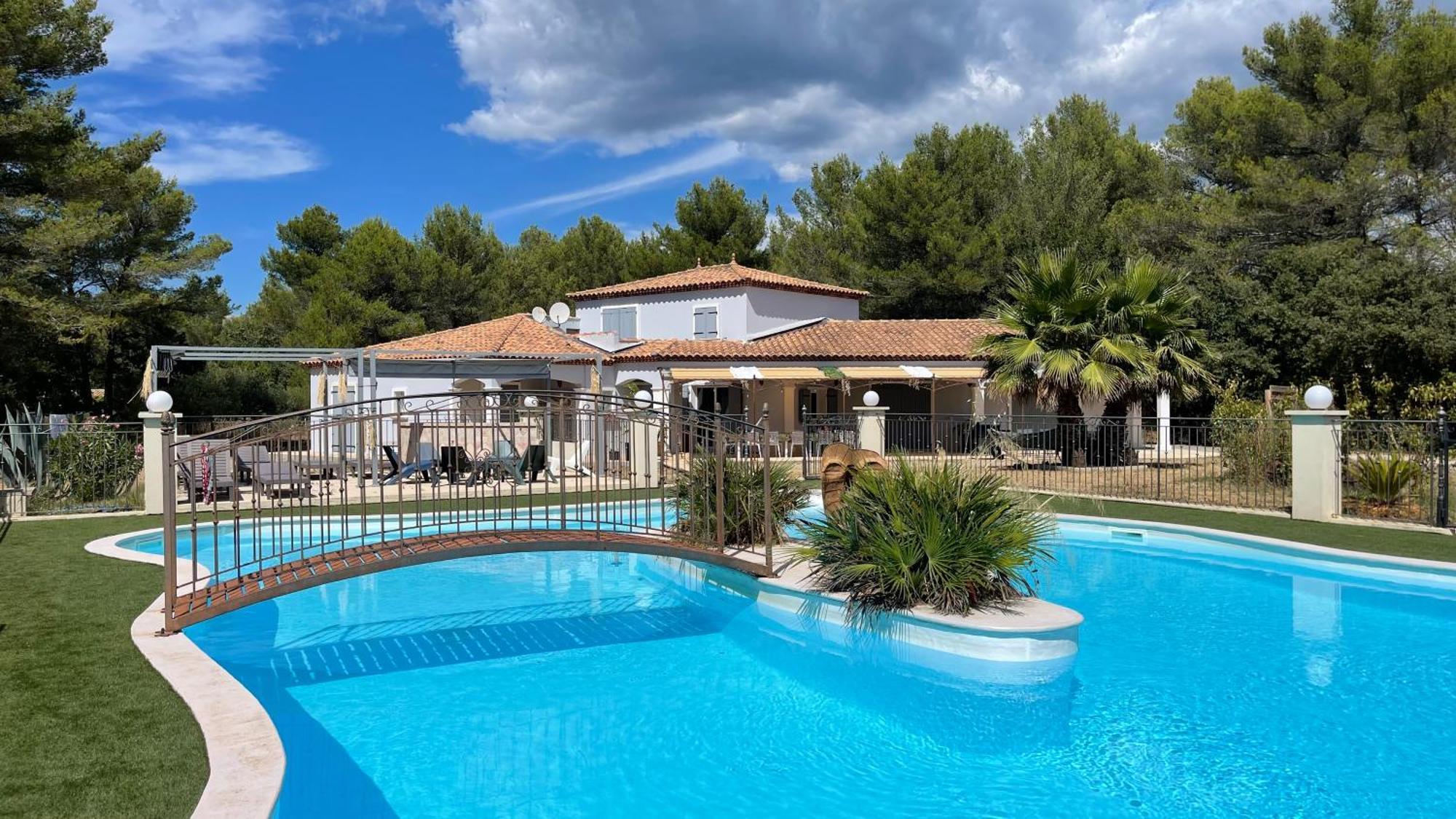 Villa Signo - Piscine Privee Signes Exteriér fotografie